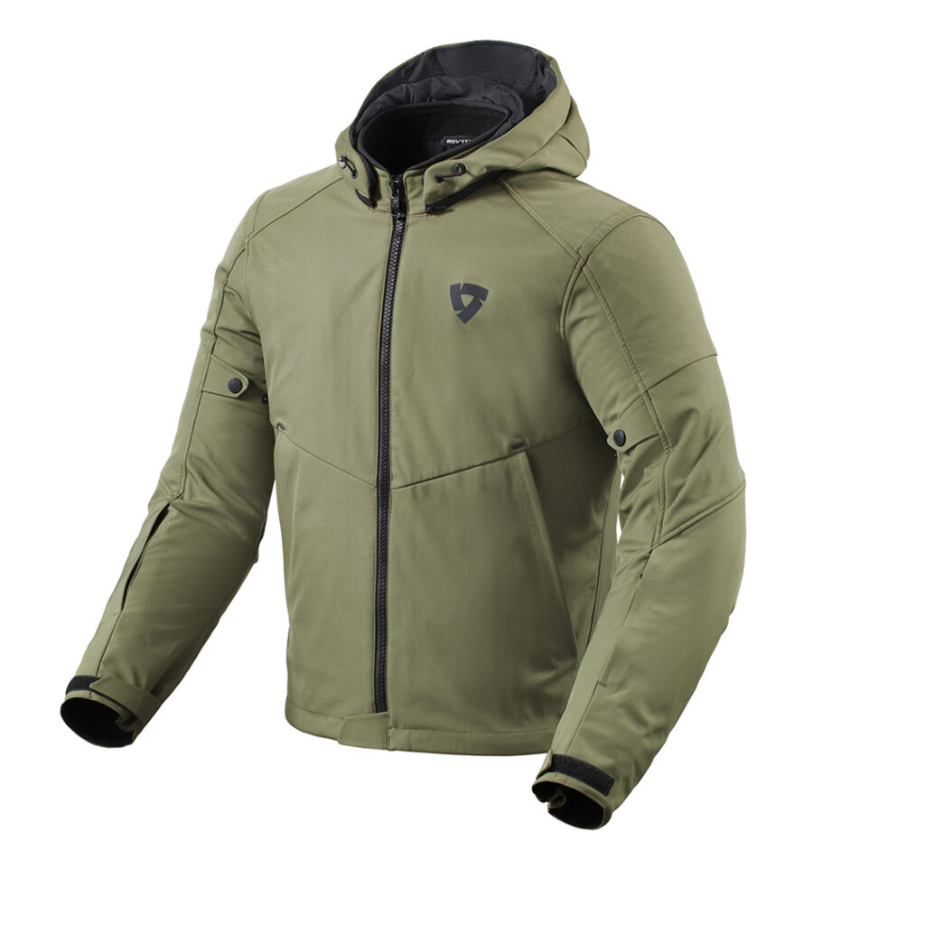 REV'IT! Afterburn H2O Road Jacket Green