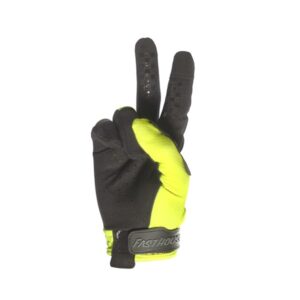 Fasthouse Elrod Hypersonic Motocross Gloves Youth High-Viz - Image 3