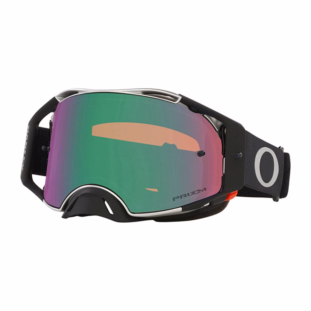 Oakley AirBrake Motocross Goggle TuffBlocks Black Gunmetal w/ Prizm MX Jade Lens