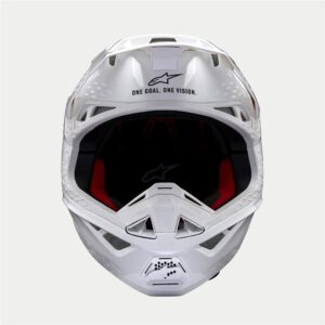 Alpinestars Supertech S-M10 Motocross Solid White Gloss - Image 3