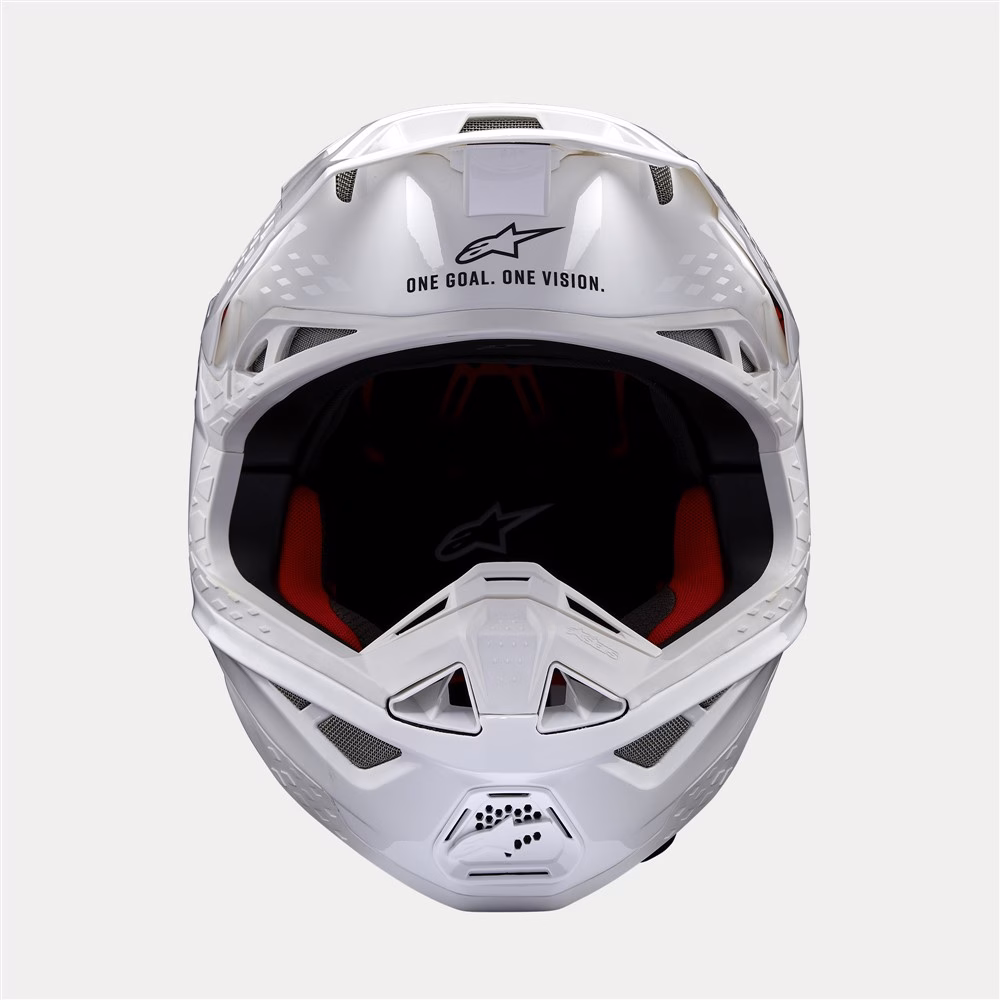 Alpinestars Supertech S-M10 Motocross Solid White Gloss