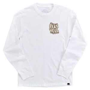 Biltwell Decay Long Sleeve Tee White - Image 3