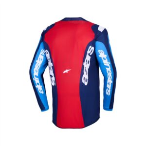Alpinestars Fluid Grid Motocross Jersey Blue/Red - Image 2