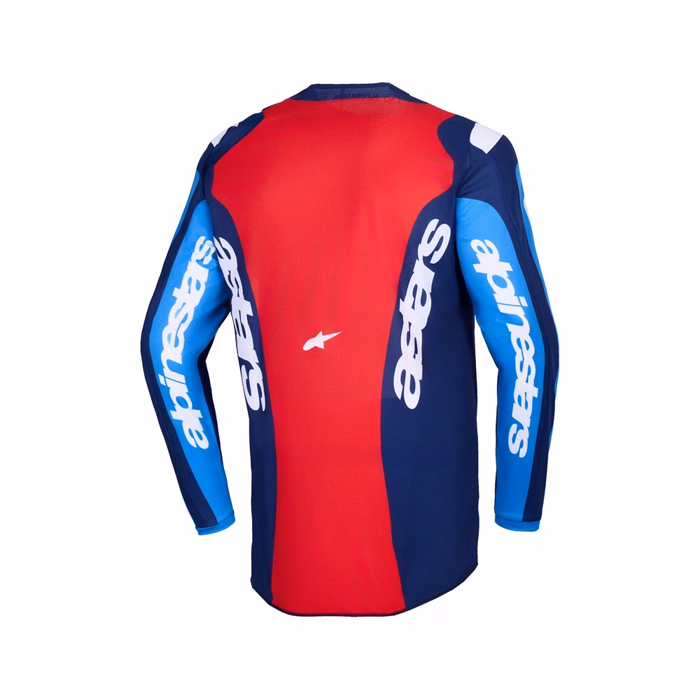 Alpinestars Fluid Grid Motocross Jersey Blue/Red