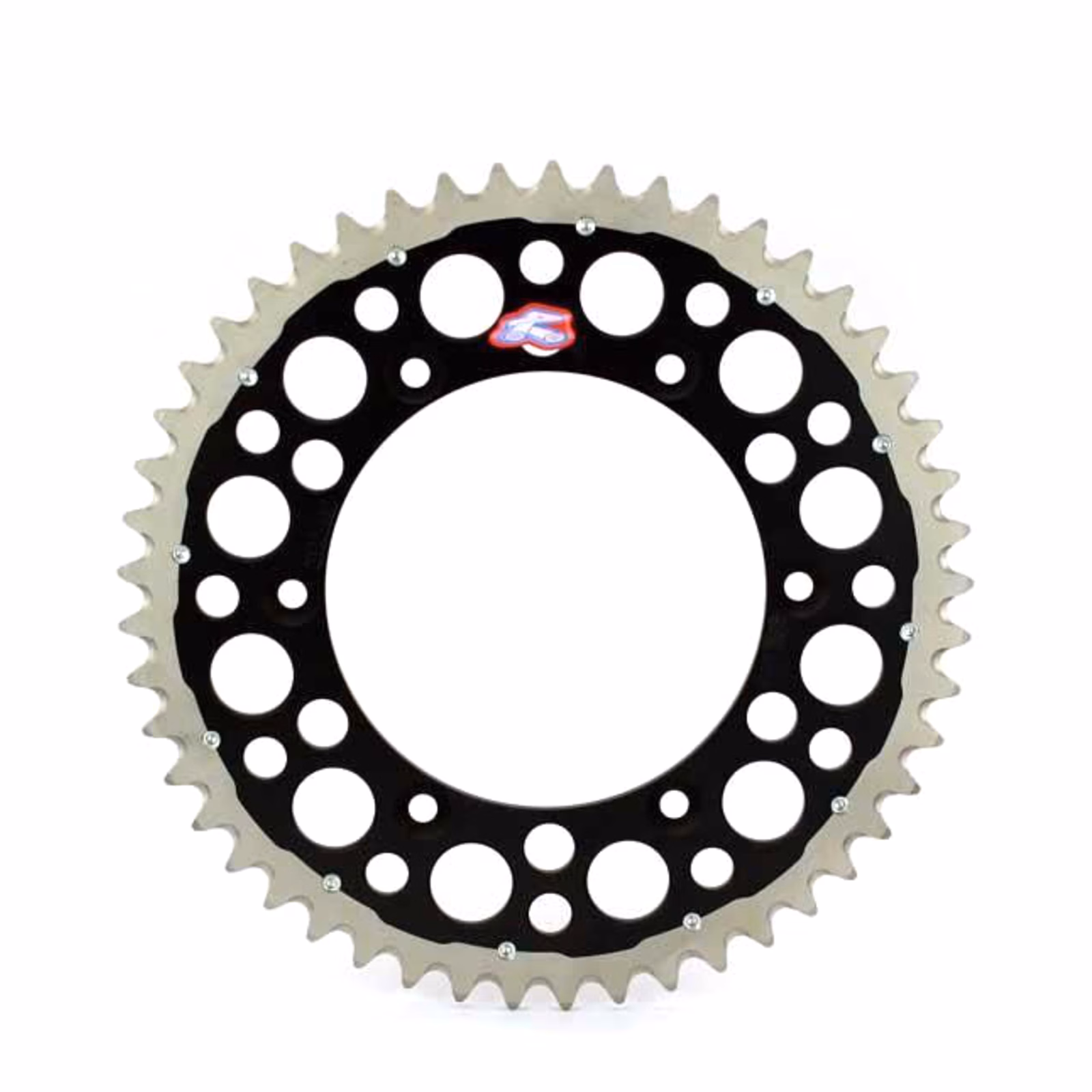 Renthal Sprocket Twinring Black 51T Bi-Metal Grooved Packed - Image 1