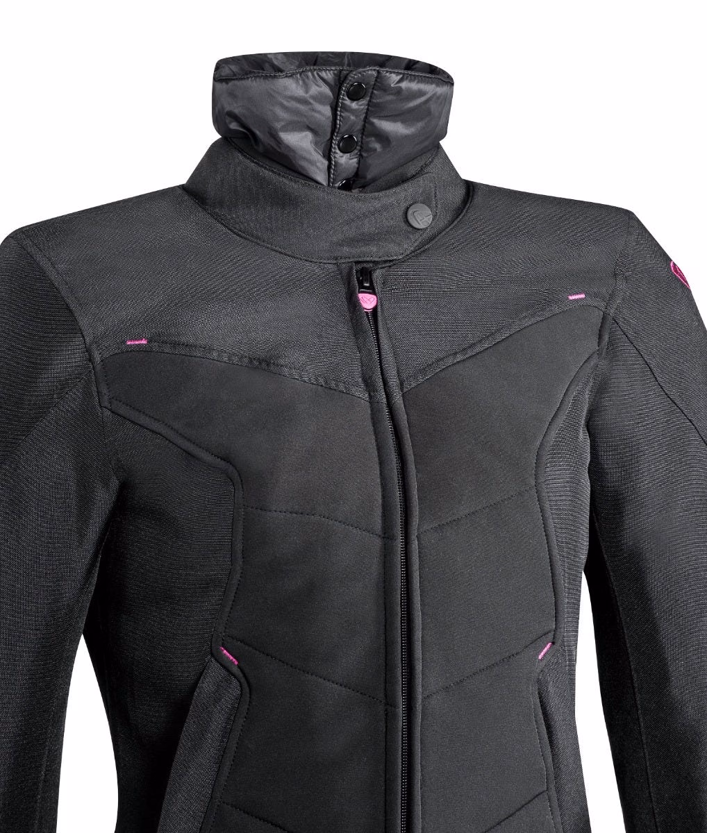 IXON HELKA LS TEXTILE PARKA  BLK - Image 2