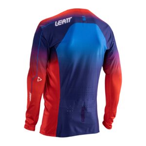 Leatt 5.5 UltraWeld Motocross Jersey Royal Blue / Red - Image 2