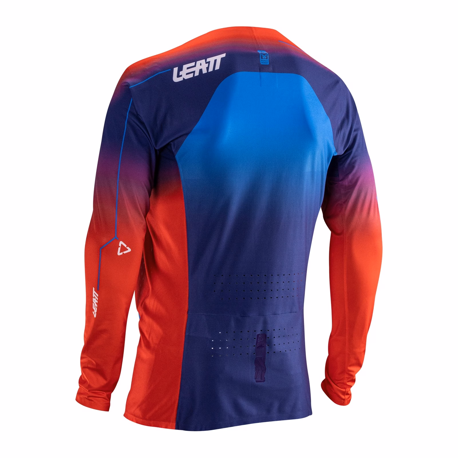 Leatt 5.5 UltraWeld Motocross Jersey Royal Blue / Red - Image 2