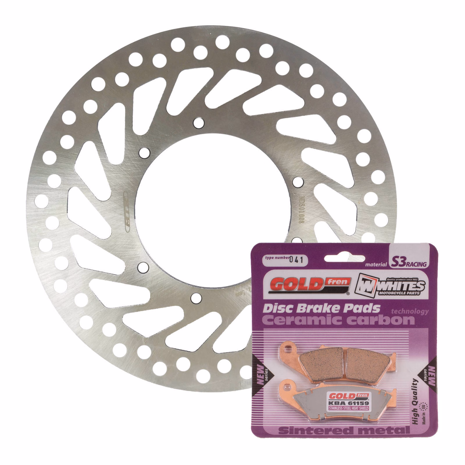 Brake Disc & Pad Front Kit - Honda CRF250R '04-'14 - Image 1