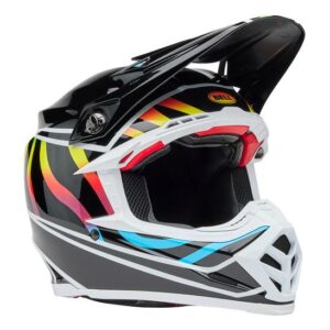 Bell MOTO-9S FLEX Drift Motocross Helmet Gloss Black/Multi - Image 3