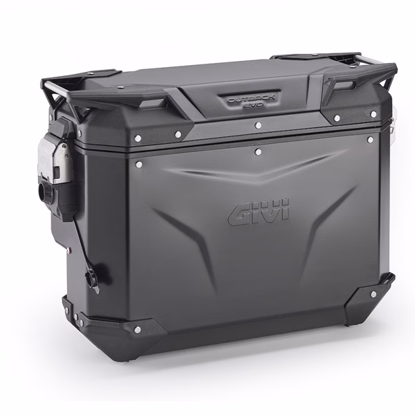 GIVI CAM-SIDE PANNIER RIGHT (PLOS) 33LT OUTBACK EVO ALU BLACK -LOCK SEP