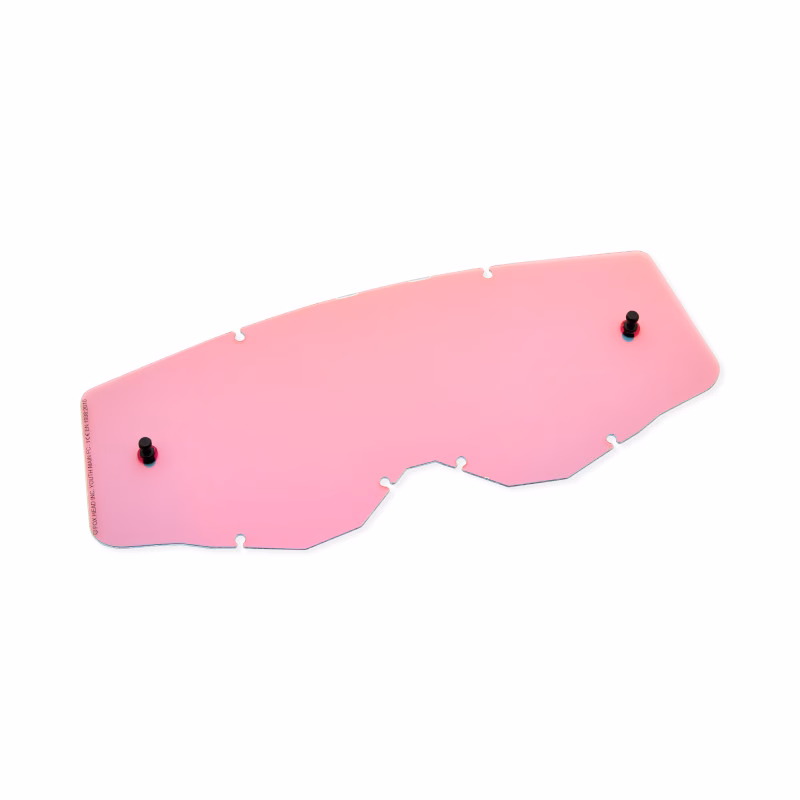 Fox YTH Main Lexan Lens-Mirror Red