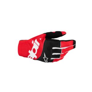 Alpinestars Techstar Motocross Gloves Black/Bright Red - Image 1