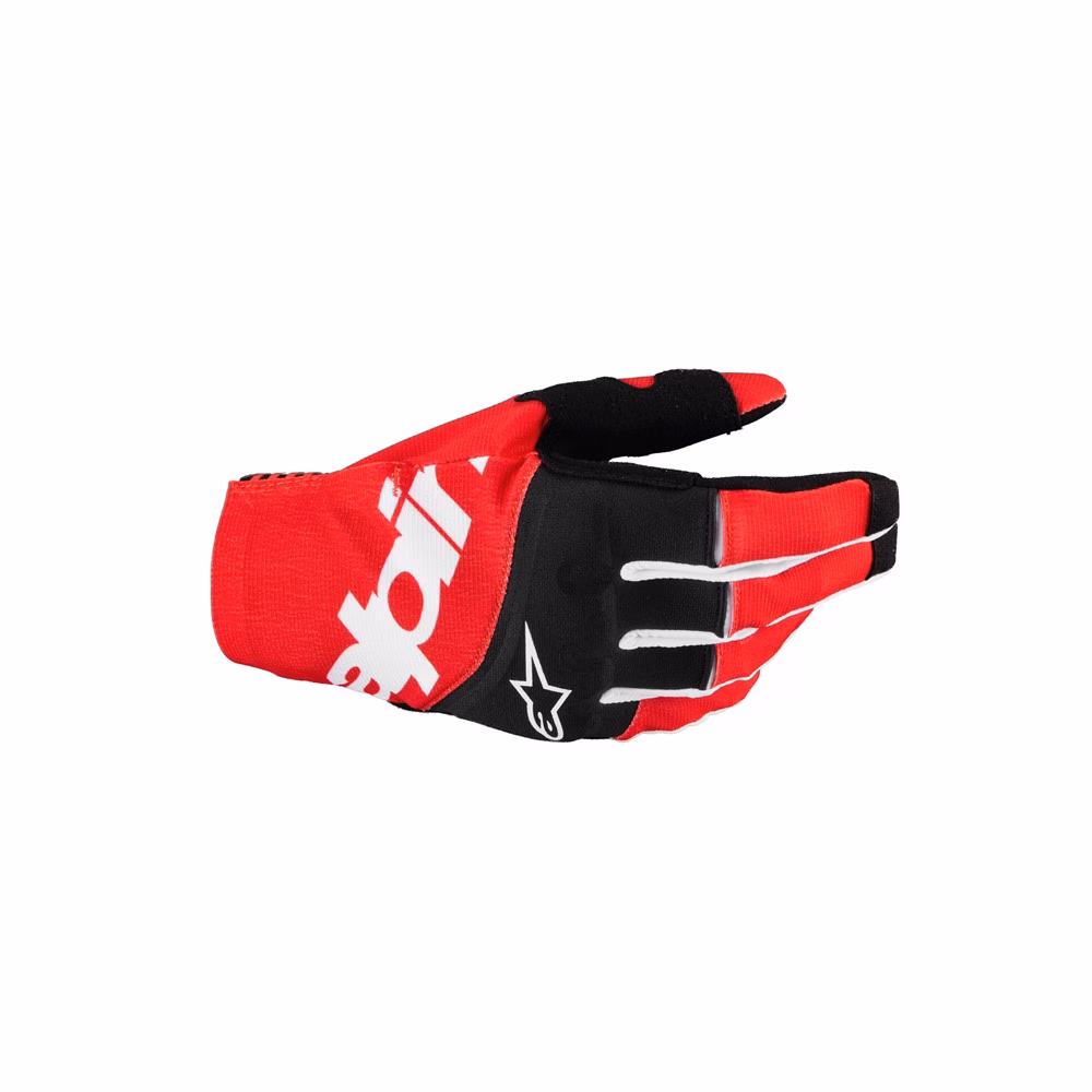 Alpinestars Techstar Motocross Gloves Black/Bright Red