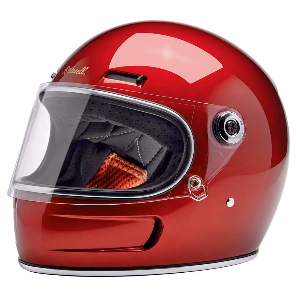 Biltwell Gringo SV Road Helmet Metallic Cherry Red