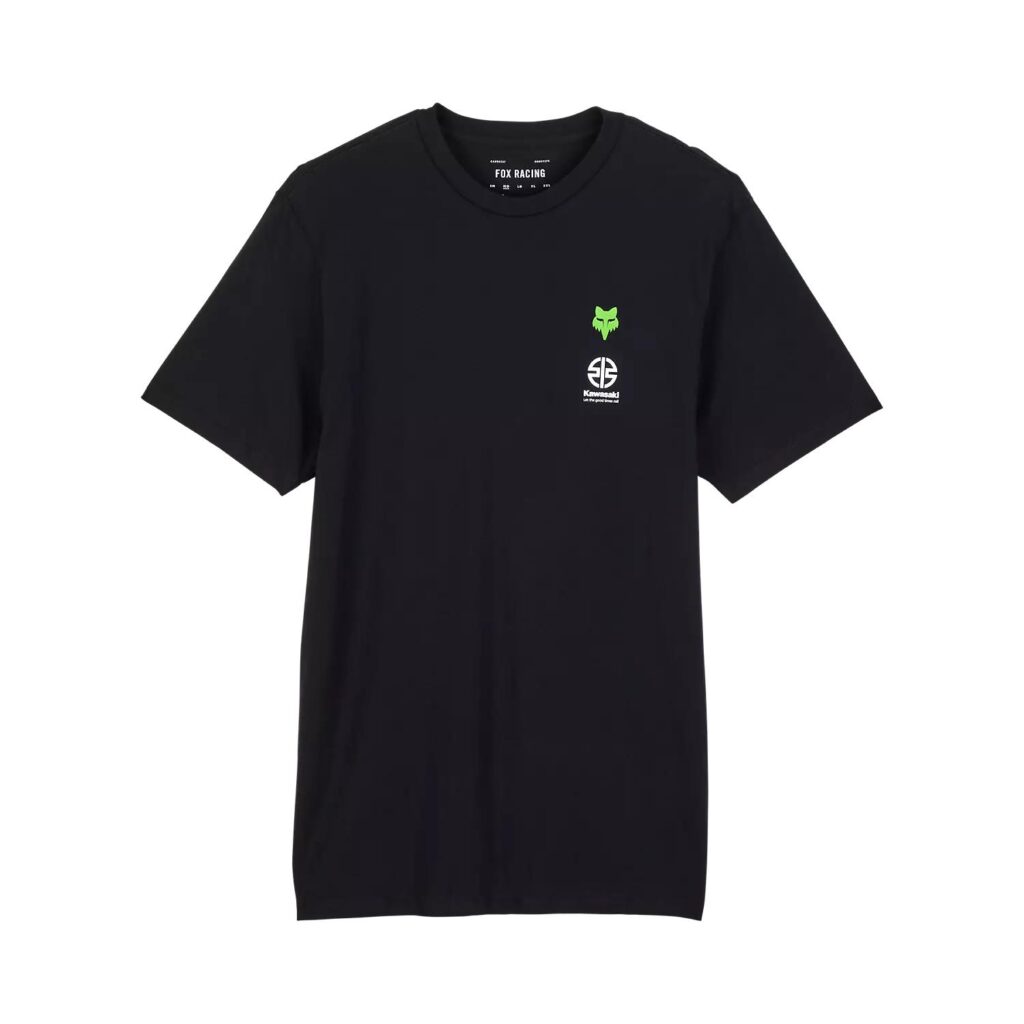 Fox x Kawasaki II Premium Tee Black
