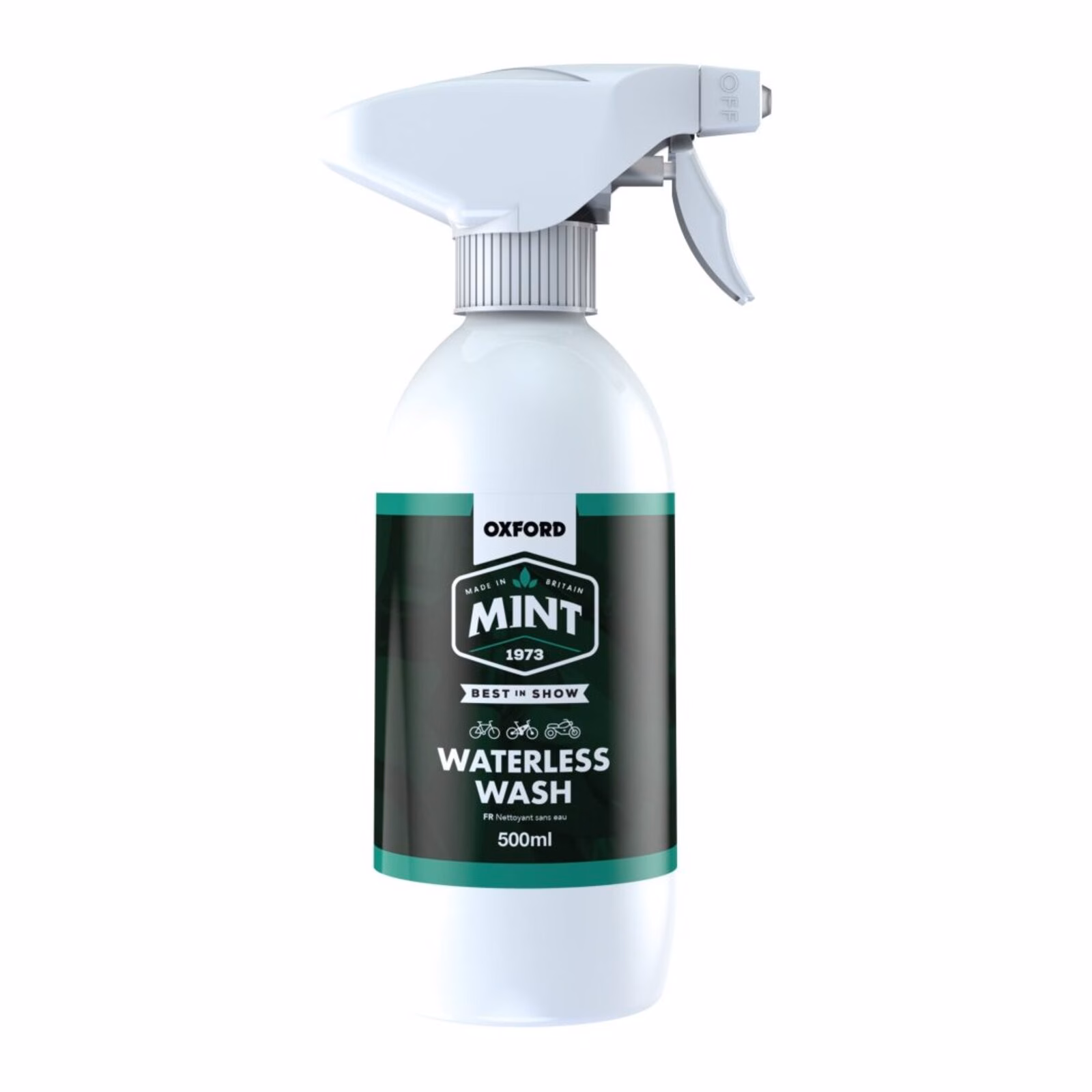 Oxford Mint Waterless Wash 500ml - Image 1