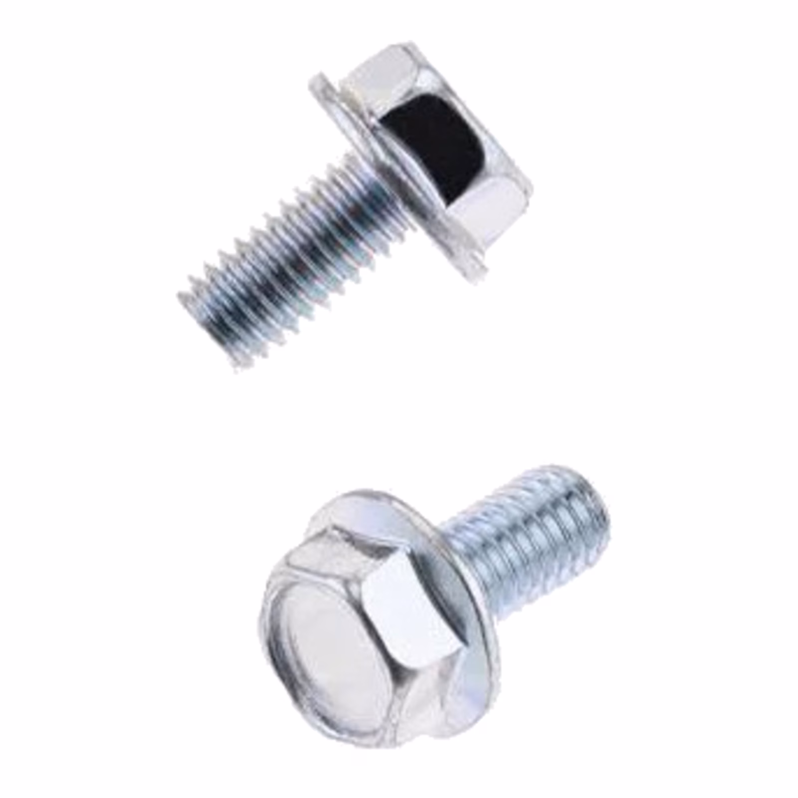 Bolt 6x12mm Hex (10mm Head) Flange Bolt (Packet of 10) - Image 1