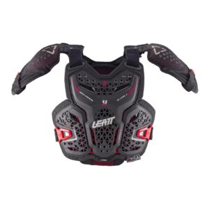 Leatt 4.5 Hybrid Pro Junior Chest Protector - Black - Image 1