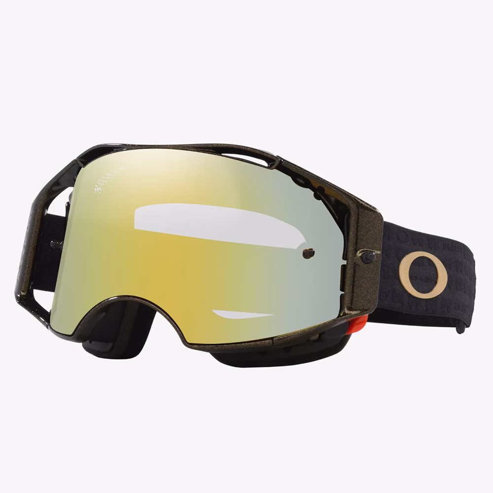 Oakley AirBrake MTB Goggle 50th Anny w/ 24k Iridium Lens