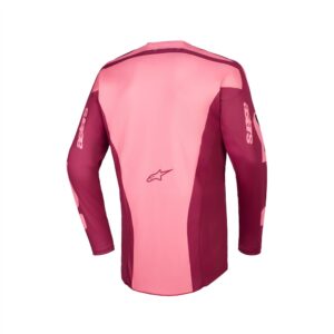 Alpinestars Racer Riway Motocross Jersey Dark Red/Coral - Image 2