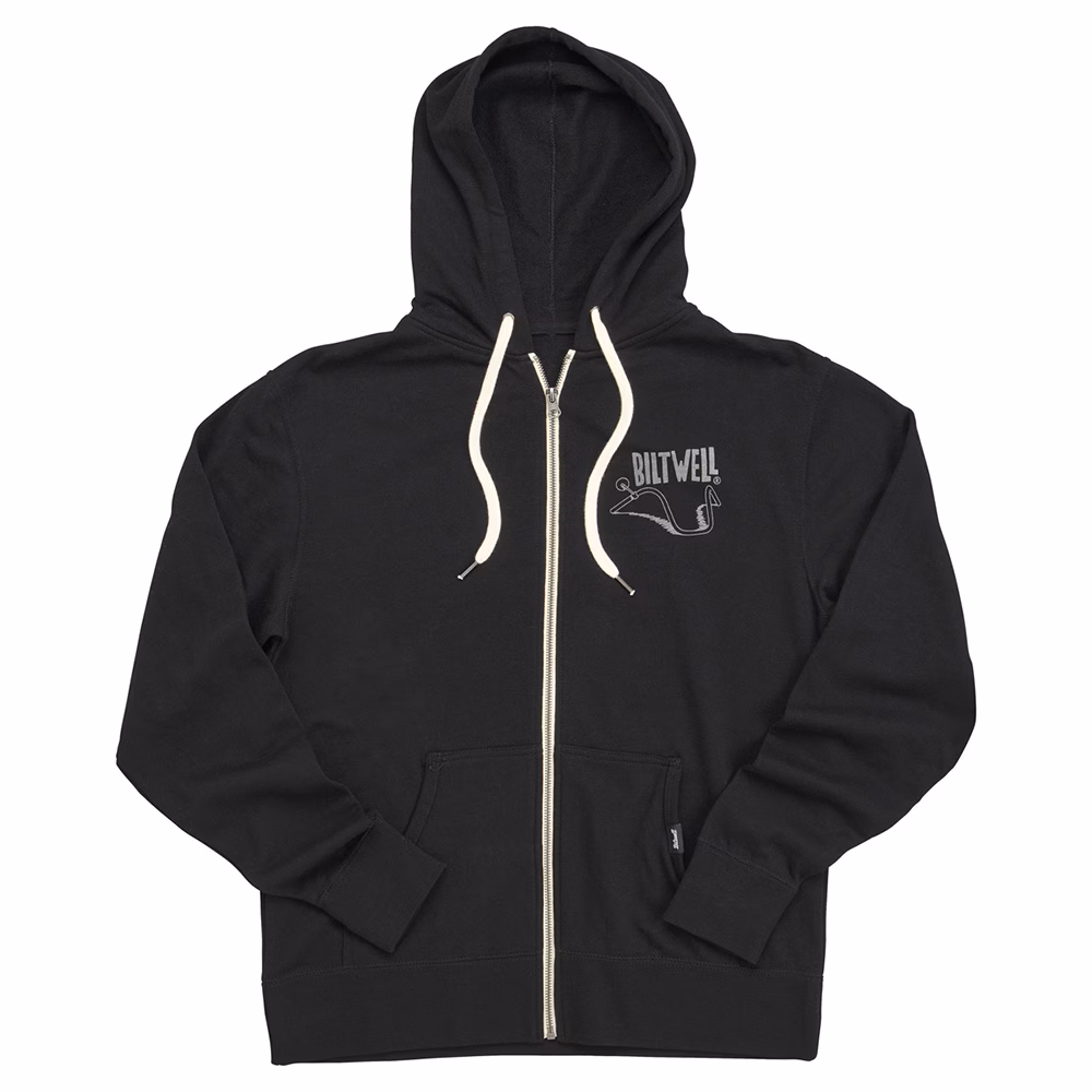 Biltwell Zip Hoodie OOPS Black