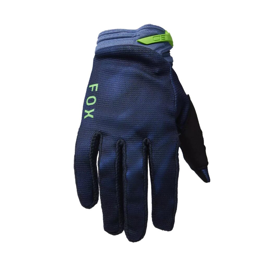 Fox 180 Taunt Motocross Gloves Youth Navy