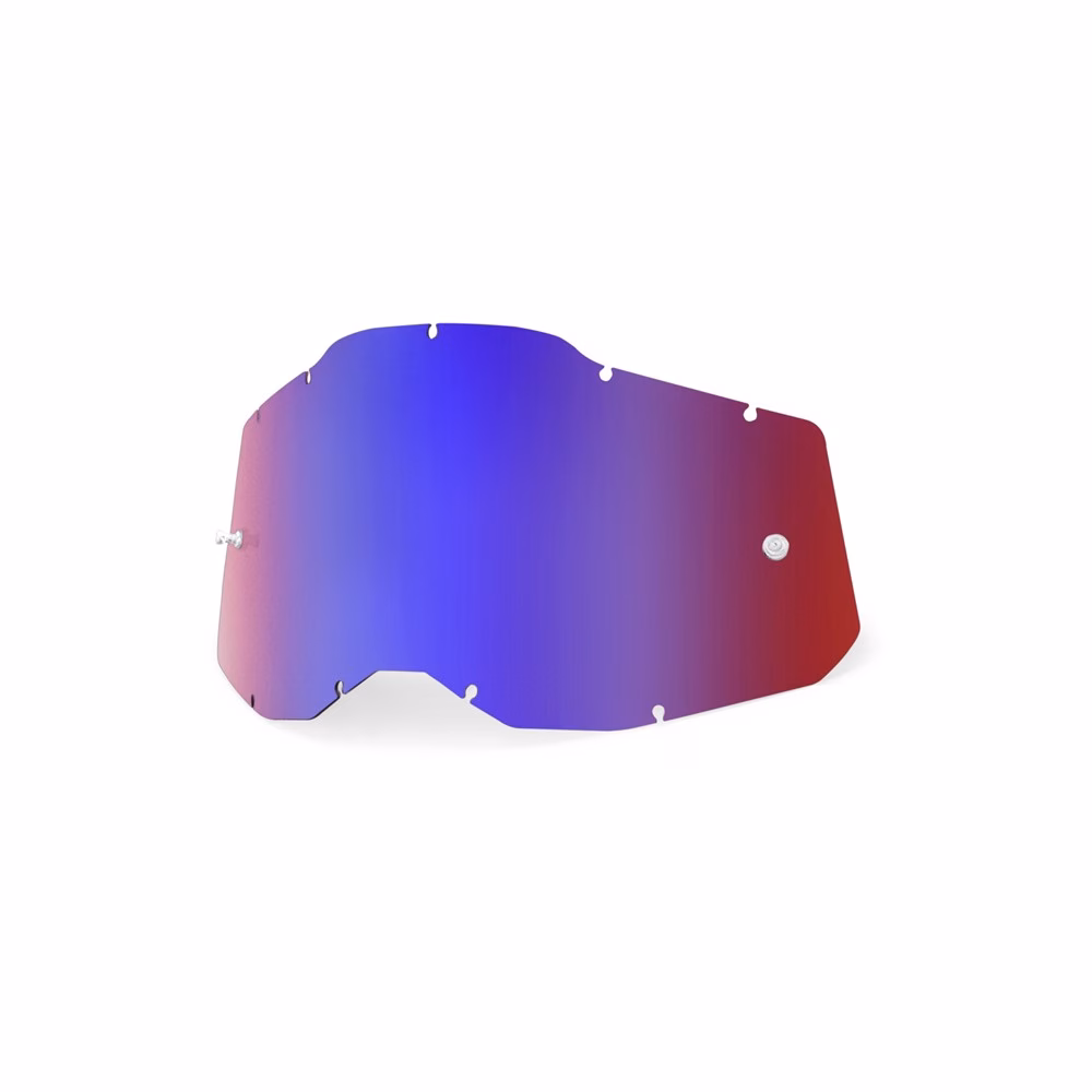 Racecraft 2/Accuri 2/Strata 2 Mirror Red/Blue Lens