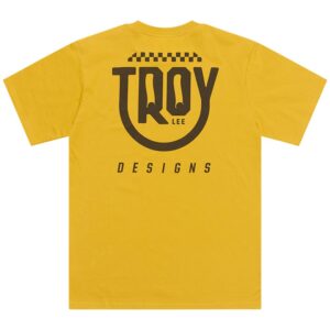 Troy Lee Designs Smiley Tee Gold - Image 2
