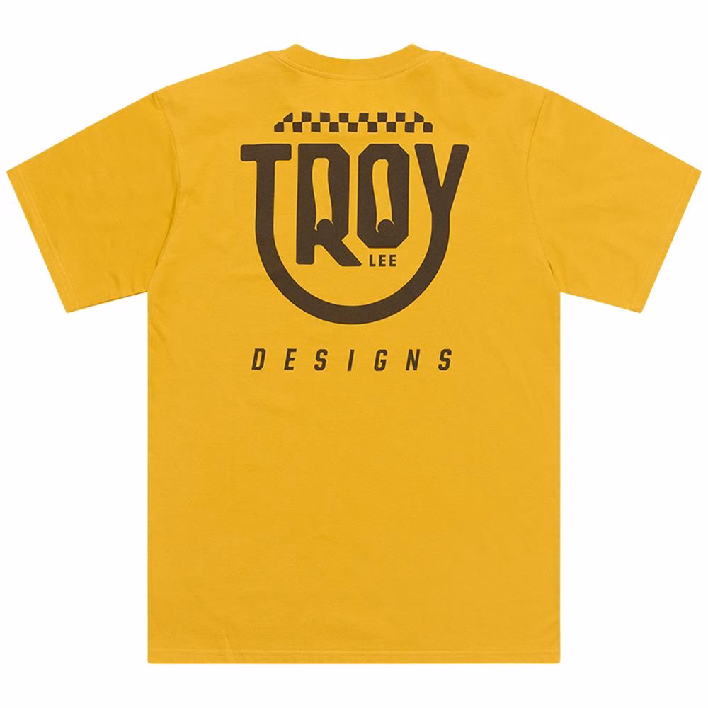 Troy Lee Designs Smiley Tee Gold