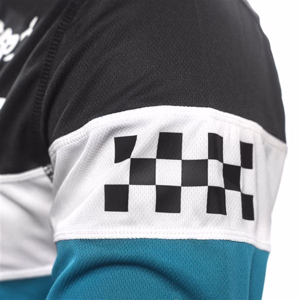 Fasthouse Grindhouse Akin Motocross Jersey, Marine/Black