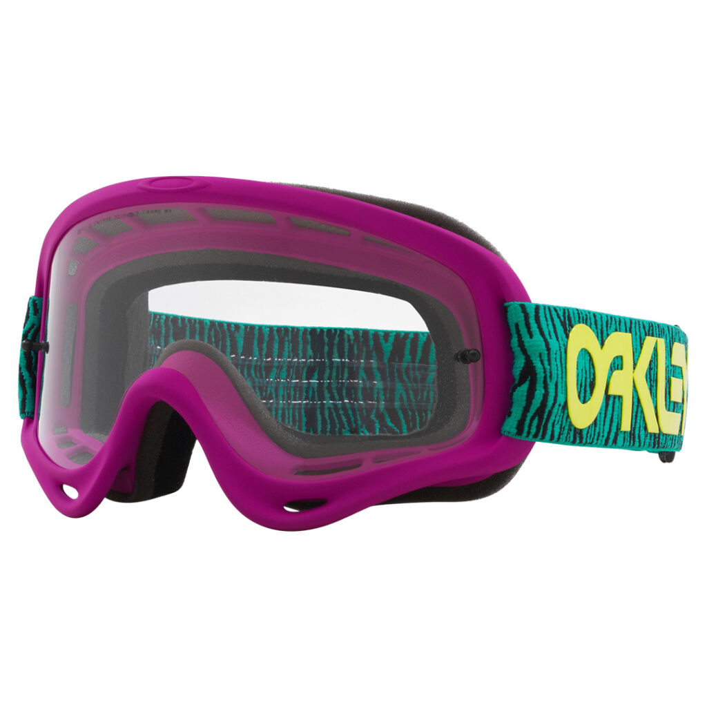 Oakley O-Frame MX Goggle Celeste Bengal w/Clear Lens