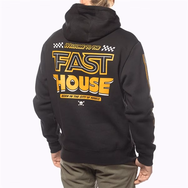Fasthouse Weekend Pullover Hoodie Black
