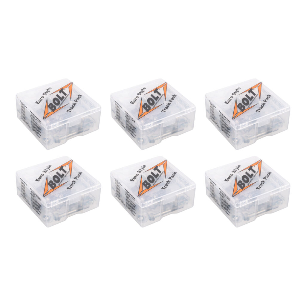 Bolt Euro Style Track Pack (6 Kits POP Display)