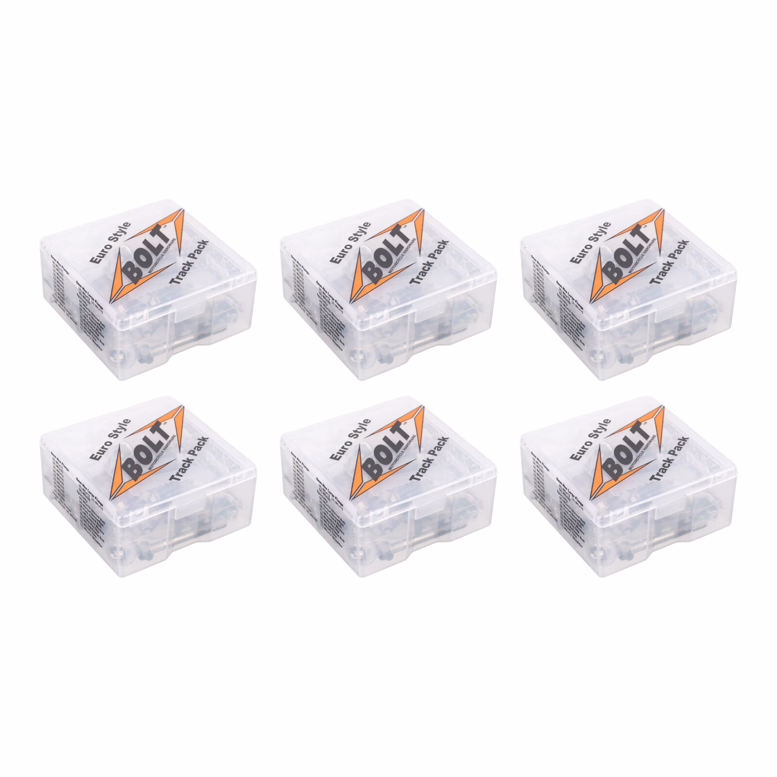 Bolt Euro Style Track Pack (6 Kits POP Display) - Image 1