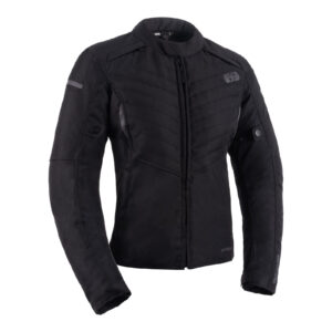 Oxford Valencia 3.0 Waterproof Dry2Dry Women's Textile Road Jacket - Black - Image 1