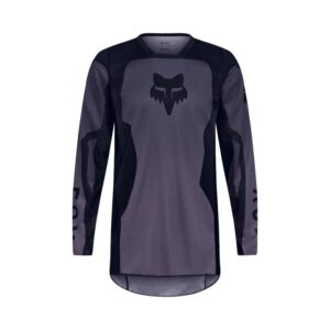 Fox 180 Shield Motocross Jersey Black - Image 1