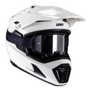 Leatt  8.5 Adventure Helmet Kit - White - Image 4