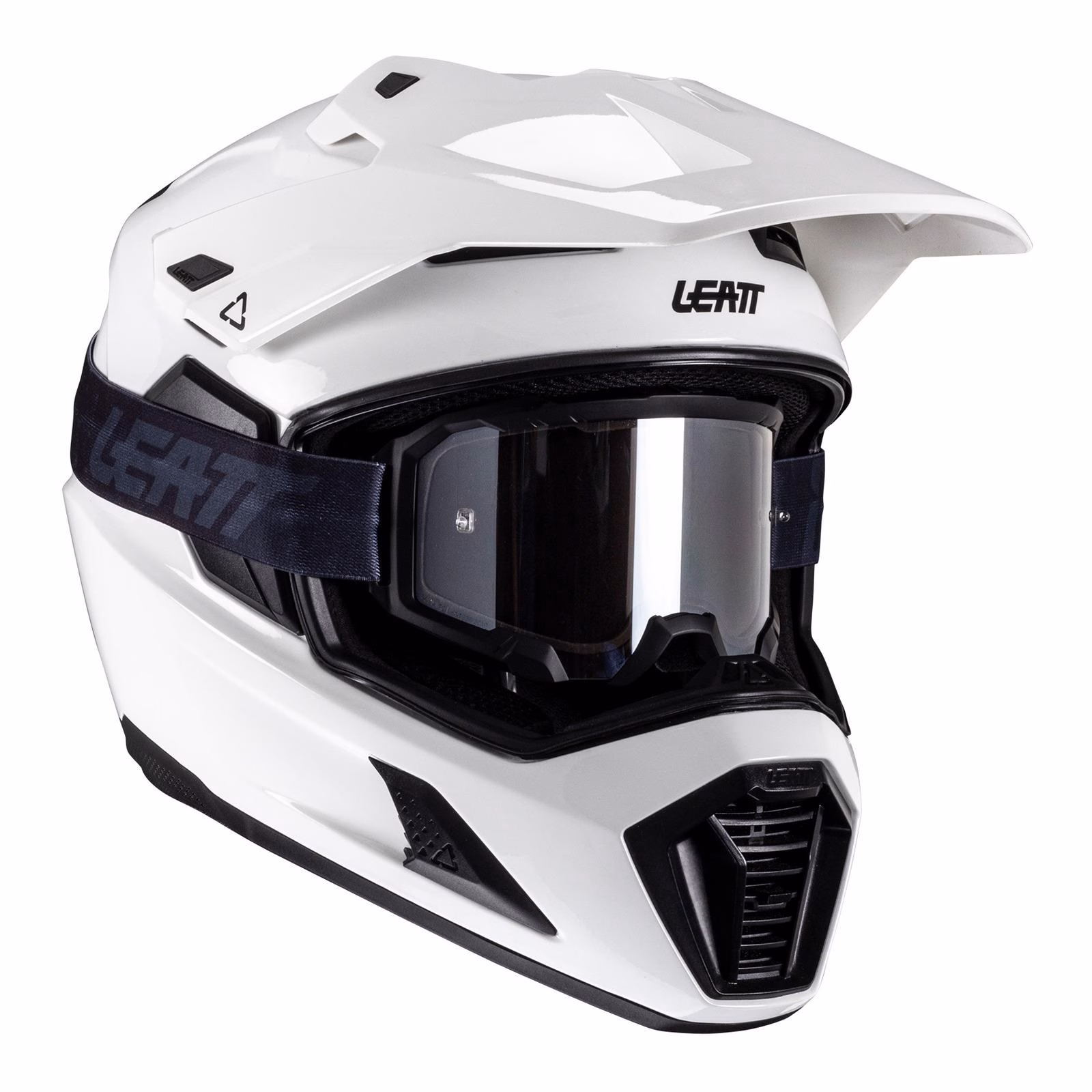 Leatt  8.5 Adventure Helmet Kit - White - Image 4
