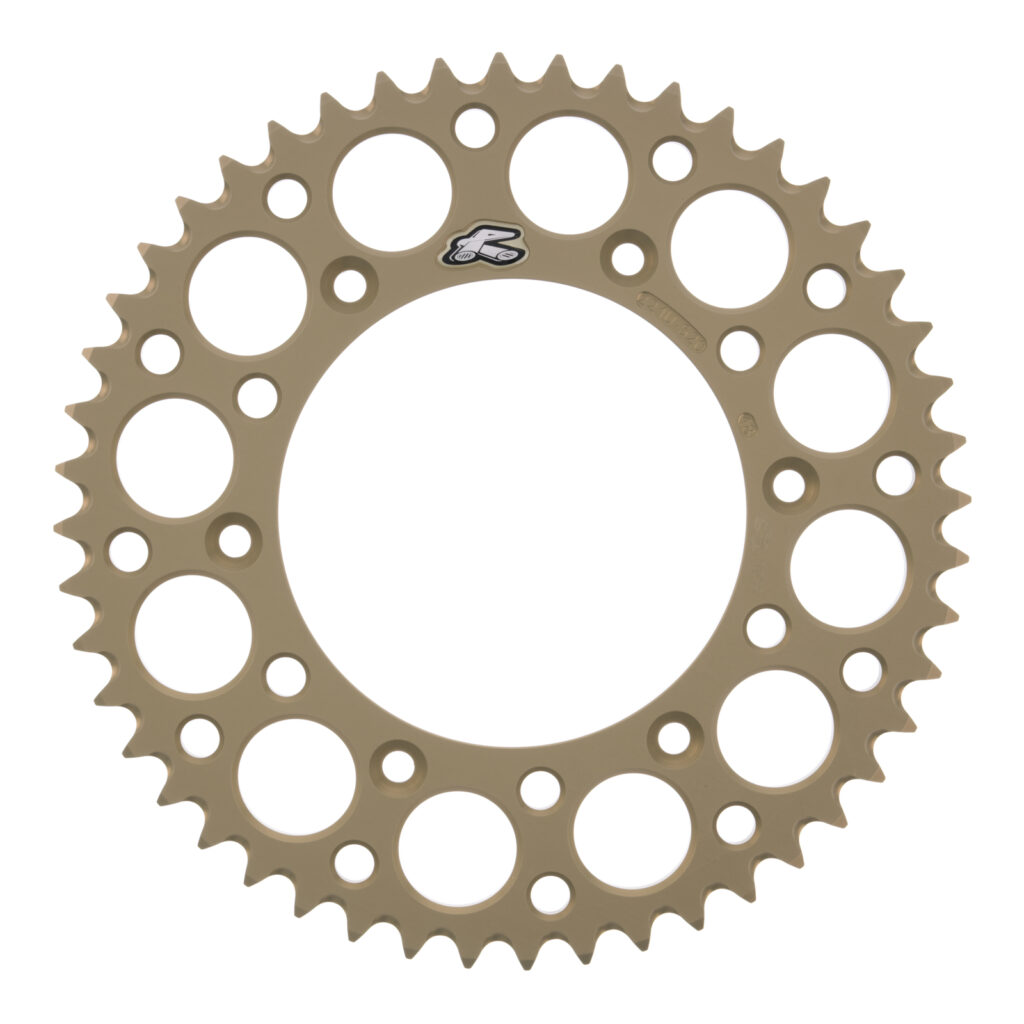 Renthal Sprocket Rear Hard Anodised 48T KHG Grooved
