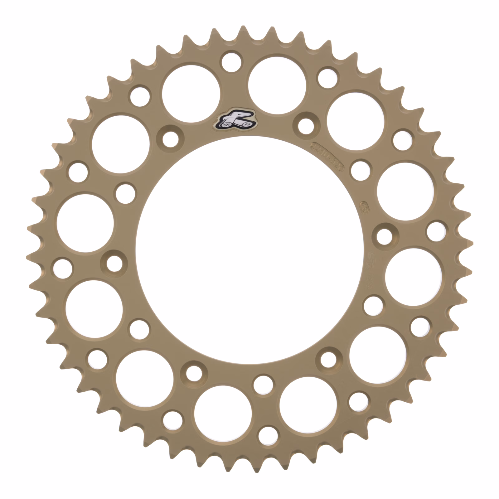 Renthal Sprocket Rear Hard Anodised 48T KHG Grooved - Image 1