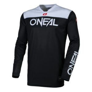 O'Neal HARDWEAR Elite Motocross Jersey Black/White - Image 1