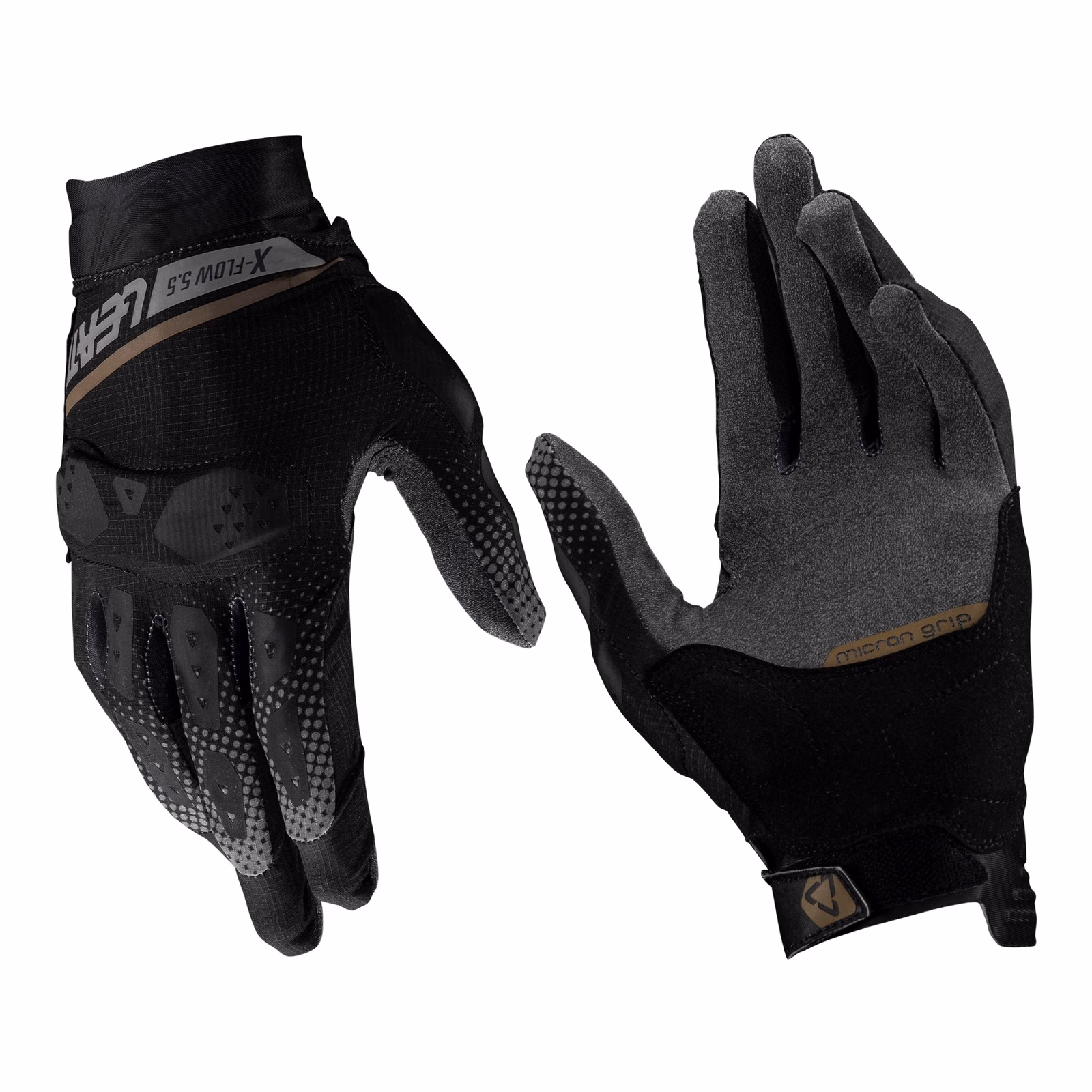 Leatt 5.5 ADV X-Flow Adventure Gloves Stealth - Image 1