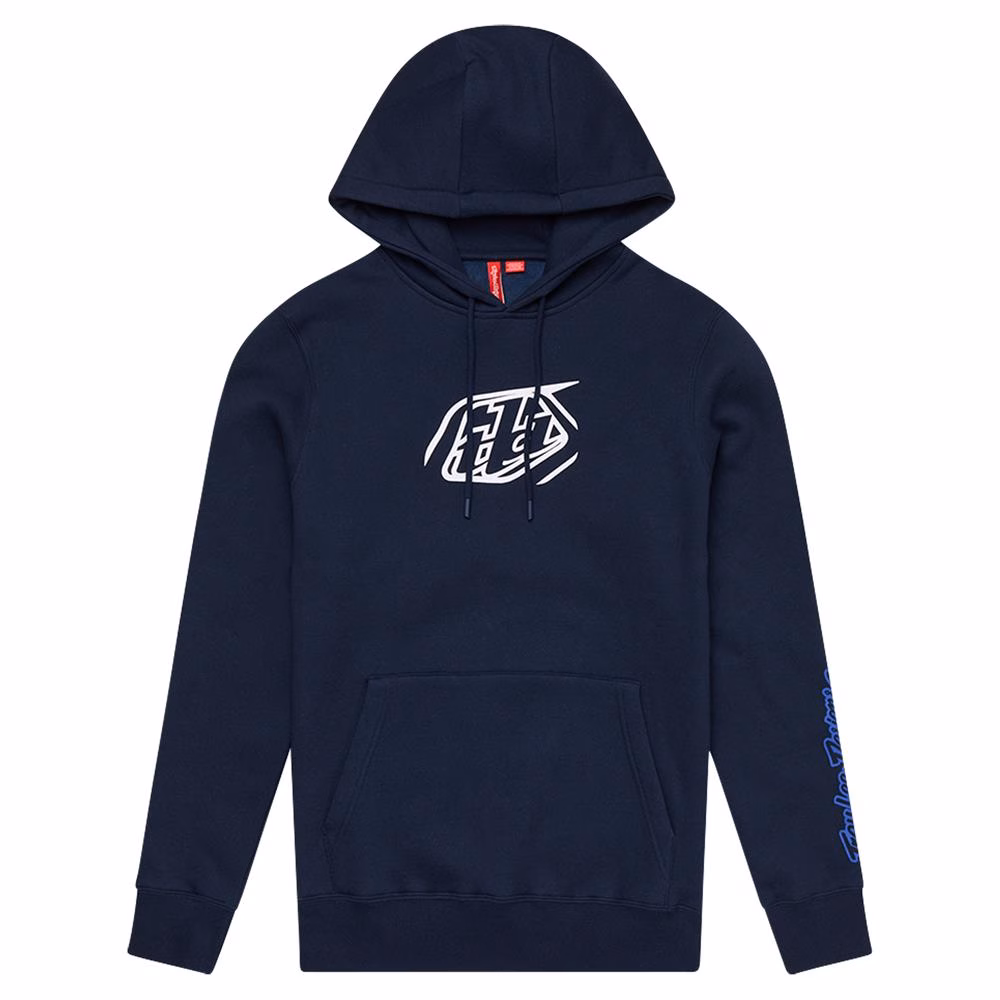 Troy Lee Designs Badge Pullover Hoodie Navy