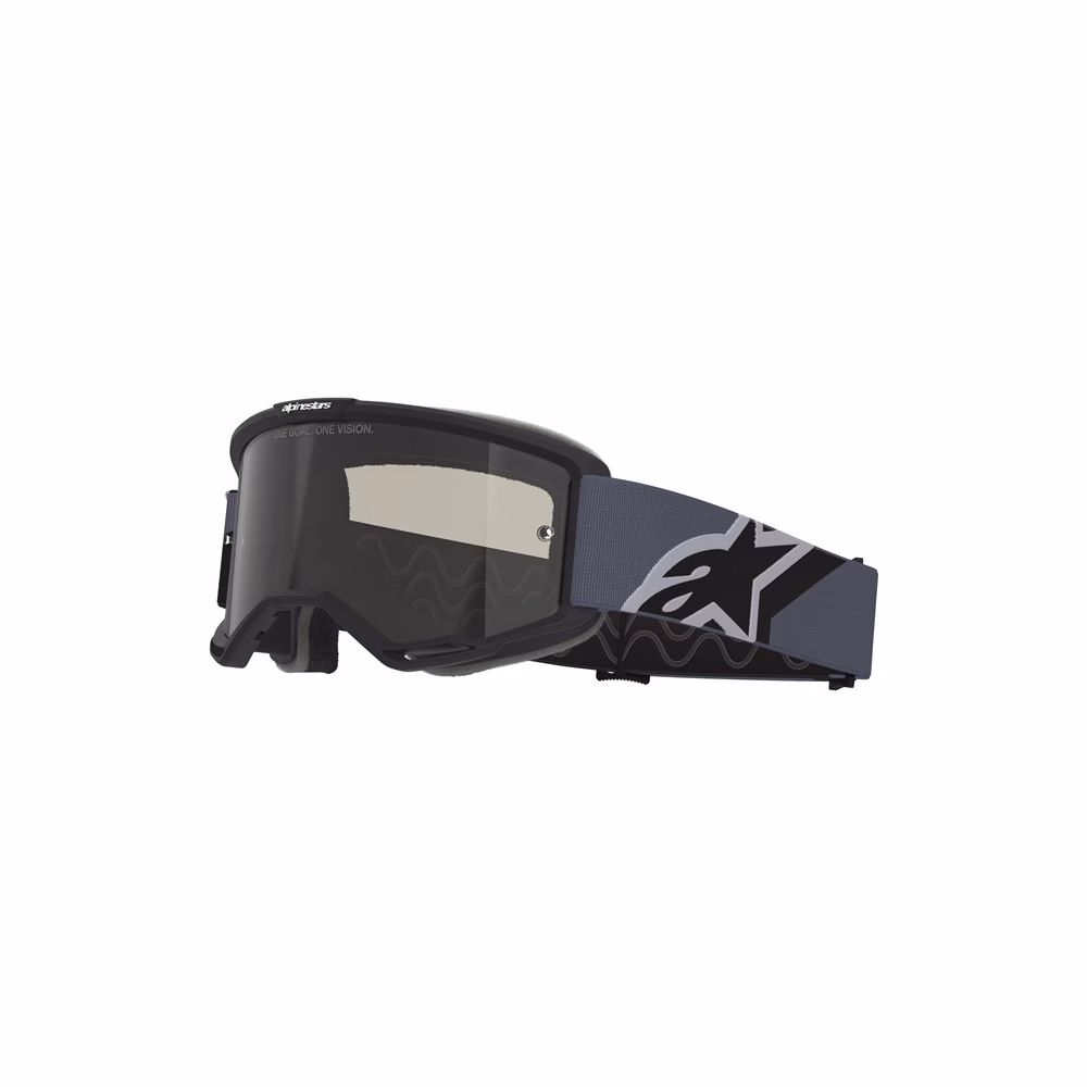 Alpinestars Vision 5 Sand Goggle Black/Gray - Dark Smoke Lens
