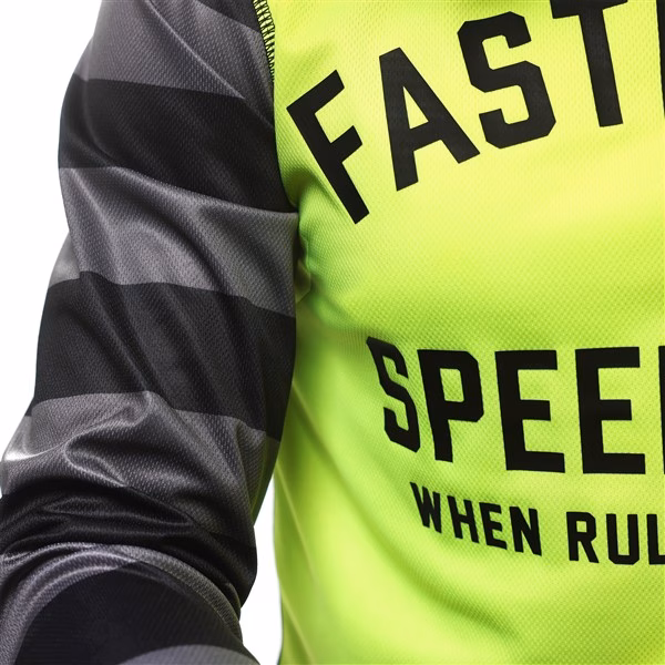 Fasthouse Carbon Eternal Motocross Jersey High-Viz/Black
