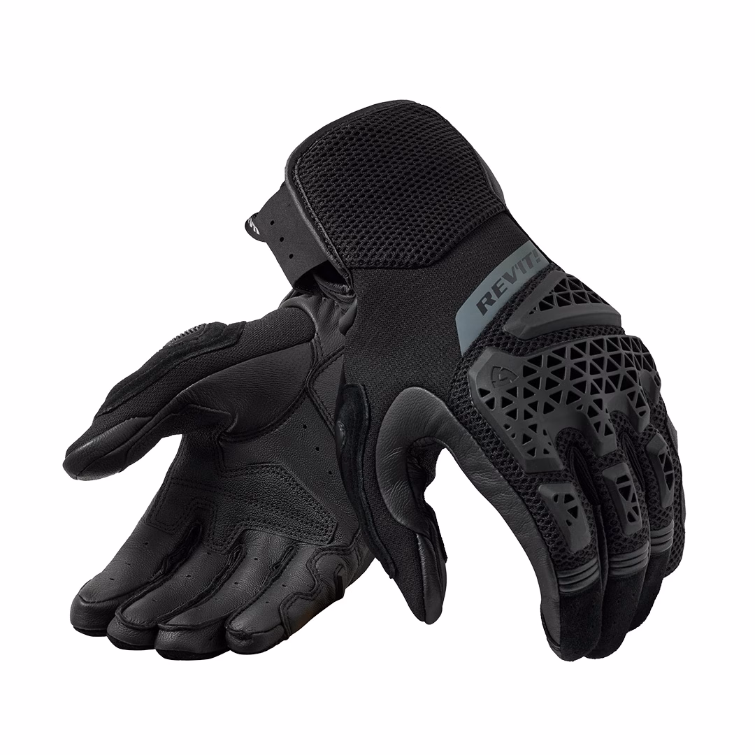 REV'IT! Sand 5 Adventure Gloves Black - Image 1