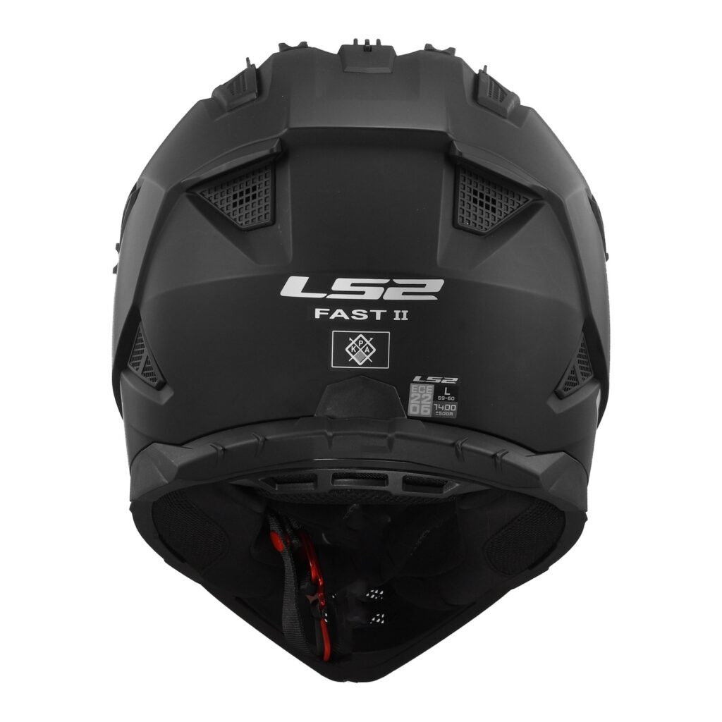 LS2 MX708 Fast II Motocross Helmet Matte Black