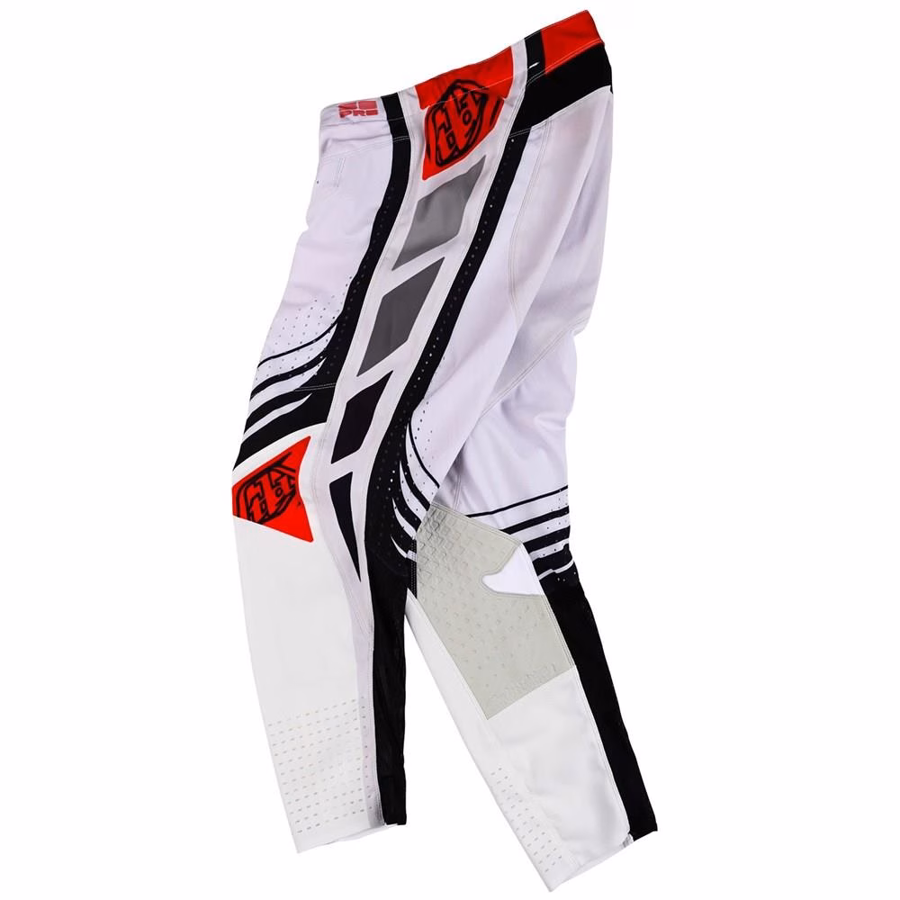 Troy Lee Designs SE Pro Wavez Motocross Pants Off-White / Red