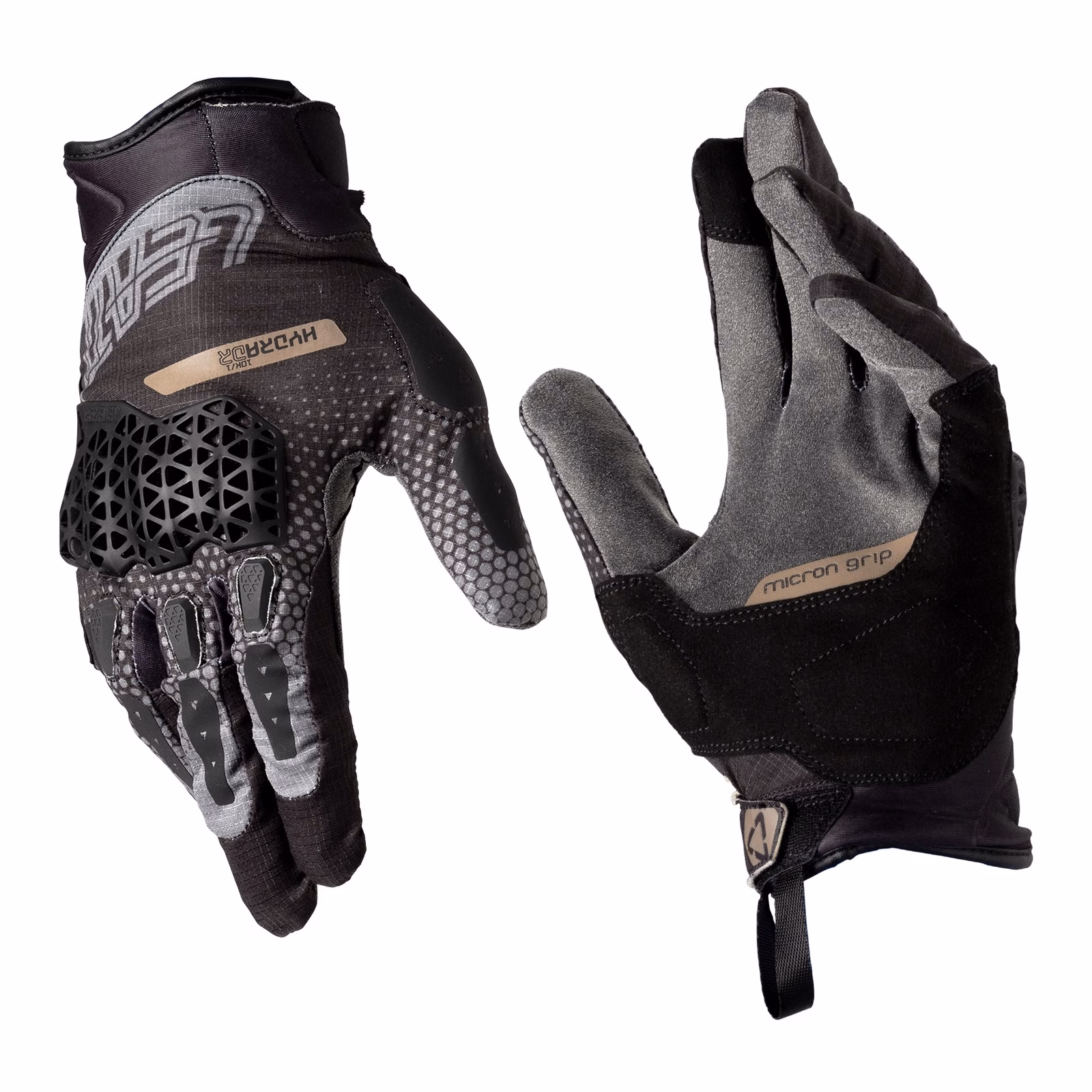 Leatt 5.5 ADV HydraDri Adventure Gloves (Short) Stealth - Image 1